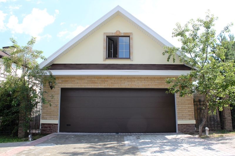 Гараж из пеноблоков