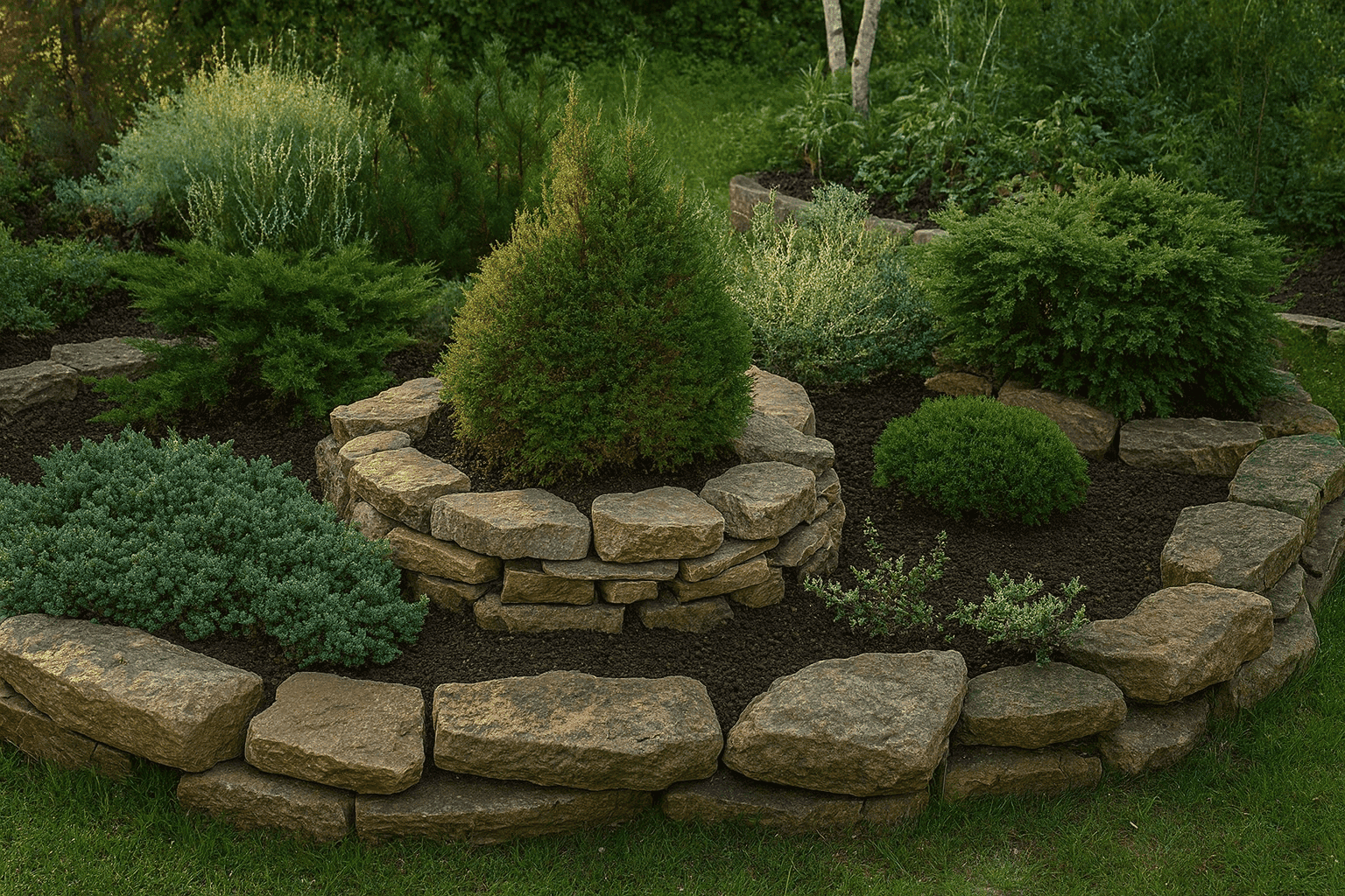 Альпийская горка своими руками